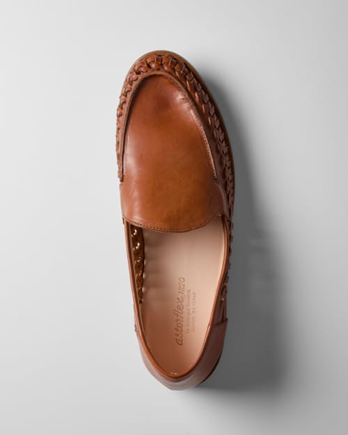 no crop image of Samaflex Woven Venetian Loafer