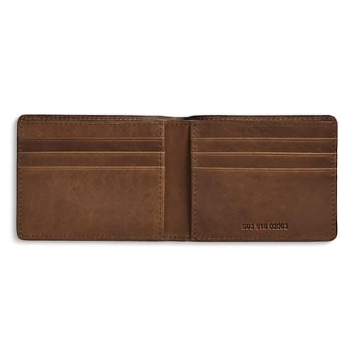 laydown image of Slim Bifold Wallet