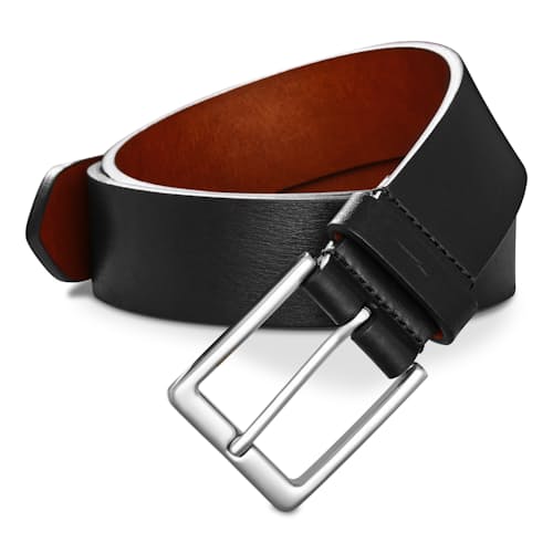 laydown image of 1.5" Lightning Bolt Keeper Belt