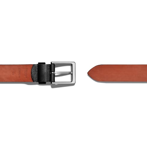 laydown image of 1.5" Lightning Bolt Keeper Belt