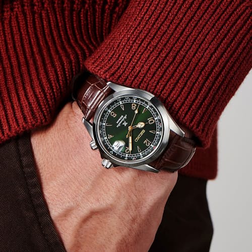 laydown detail image of Prospex 'Alpinist' - SPB121
