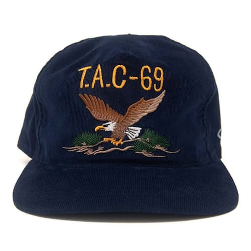 laydown image of Eagle Souvenir Snapback