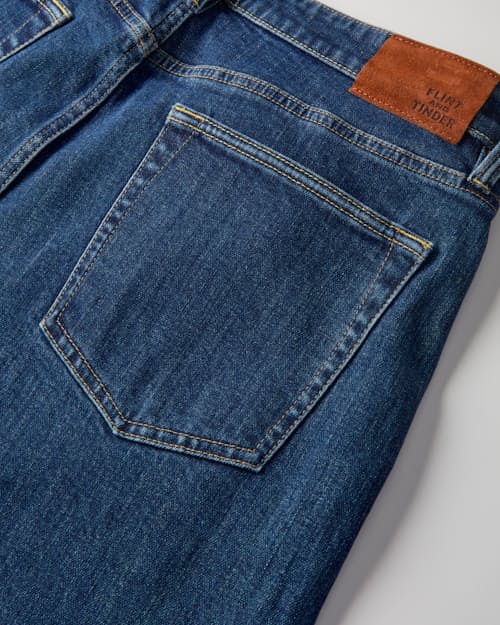 laydown detail image of Stretch Selvedge Denim - HB Classic