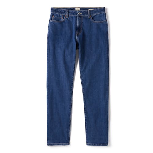 laydown image of Stretch Selvedge Denim - HB Straight