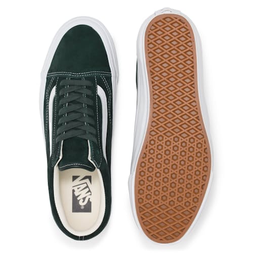 laydown image of Premium Old Skool Suede Sneaker