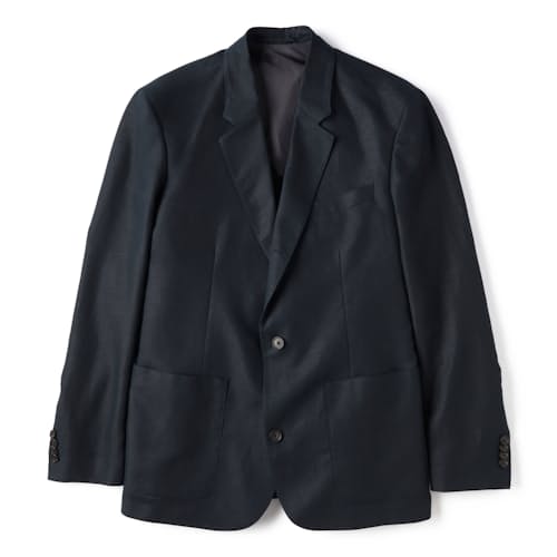 laydown image of Rosedale Linen Classic Patch Pocket Suit Jacket