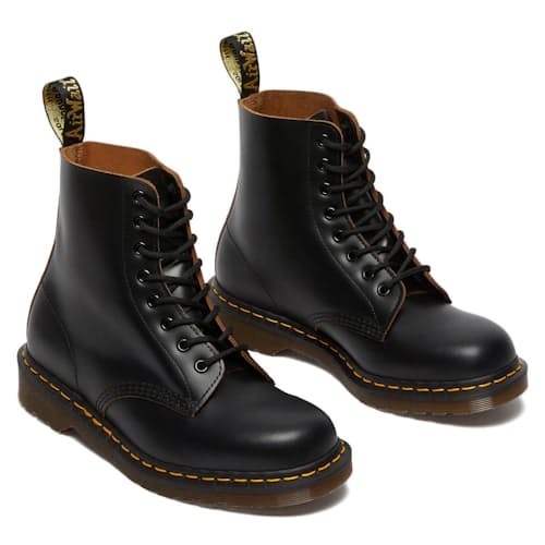 laydown image of 1460 Vintage Made in England Lace Up Boots