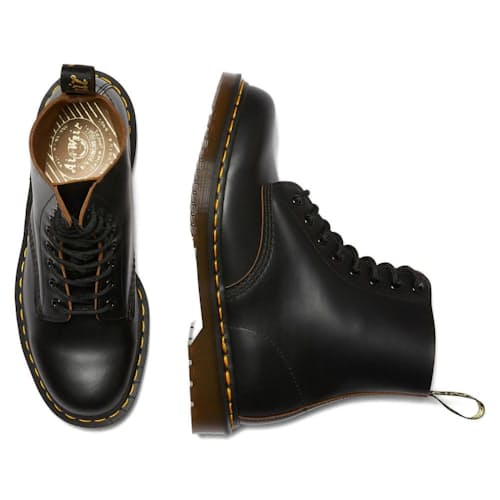 laydown image of 1460 Vintage Made in England Lace Up Boots