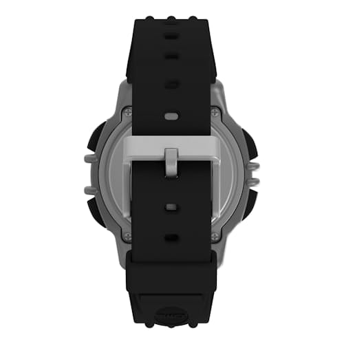 laydown image of TIMEX® IRONMAN® Flix 100 Lap 42mm PU Strap Watch