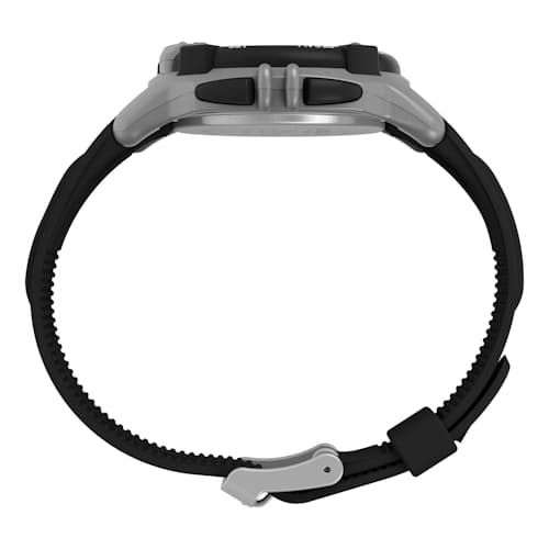 laydown image of TIMEX® IRONMAN® Flix 100 Lap 42mm PU Strap Watch
