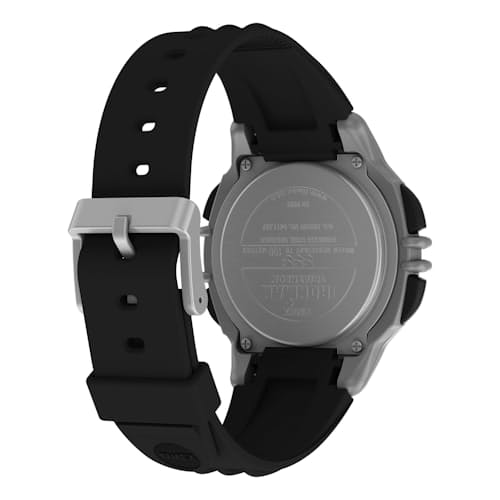 laydown image of TIMEX® IRONMAN® Flix 100 Lap 42mm PU Strap Watch