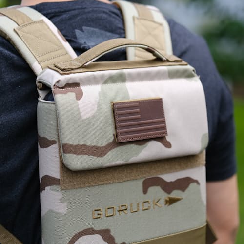 lifestyle image of Murph 20 Year Ruck Plate Carrier