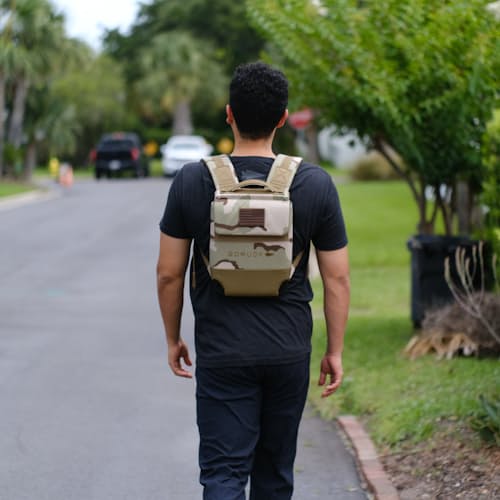 lifestyle image of Murph 20 Year Ruck Plate Carrier