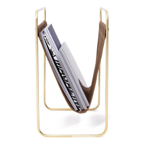 laydown image of Canvas Magazine Stand