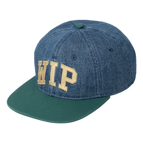 laydown image of WIP Denim Cap