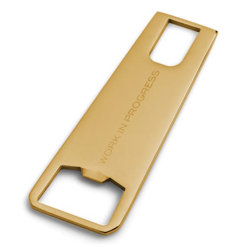 laydown image of Zip Bottle Opener