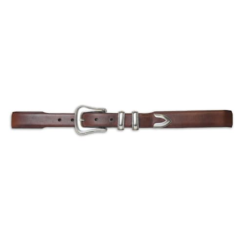 laydown image of Mc Coy II Bison Leather Western Belt
