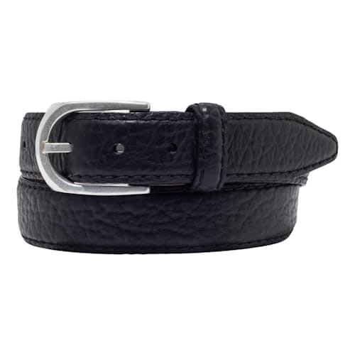 laydown image of Pinnacle Bison Leather Belt