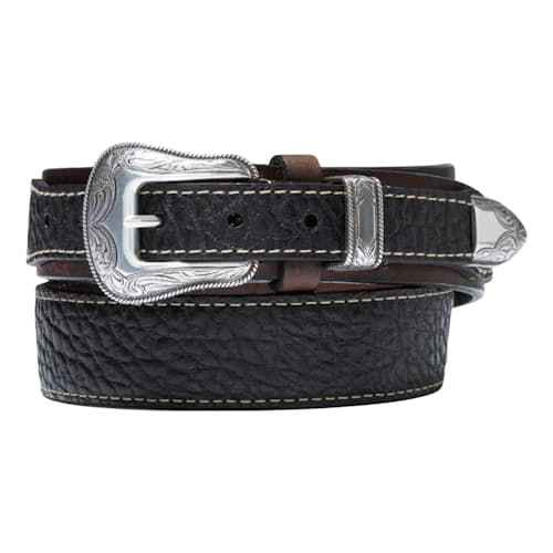 laydown image of Ranger Bison Leather Western Belt