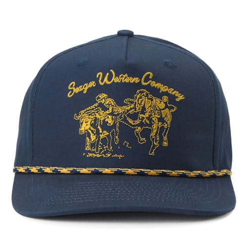 laydown image of Los Rios Canvas Snapback Hat