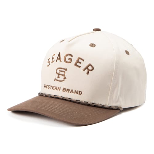 laydown image of Branded Snapback Hat