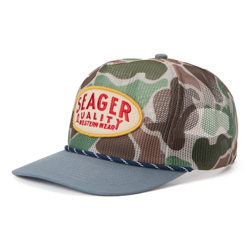 laydown image of Old Town All Mesh Snapback