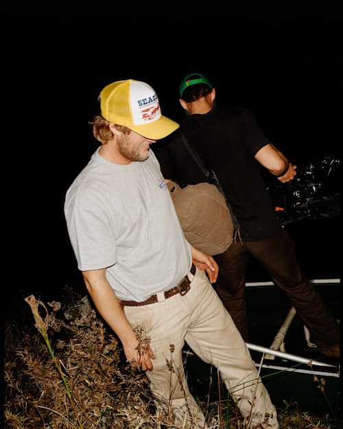 lifestyle image of Pack Mule Snapback