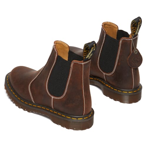 laydown image of 2976 Made in England Wax Commander Chelsea Boots