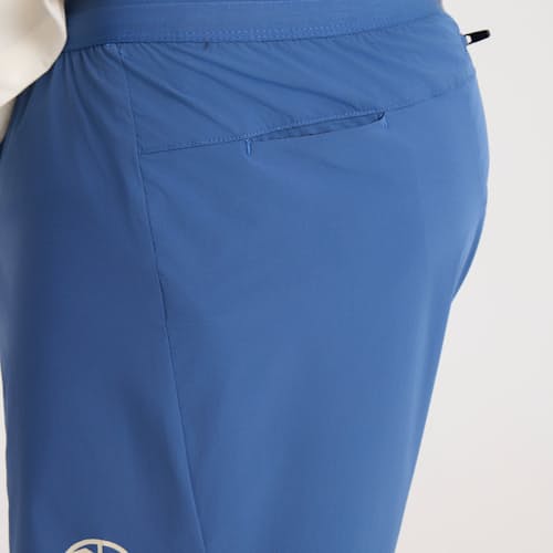 on model image of Alta Run Shorts - 5"