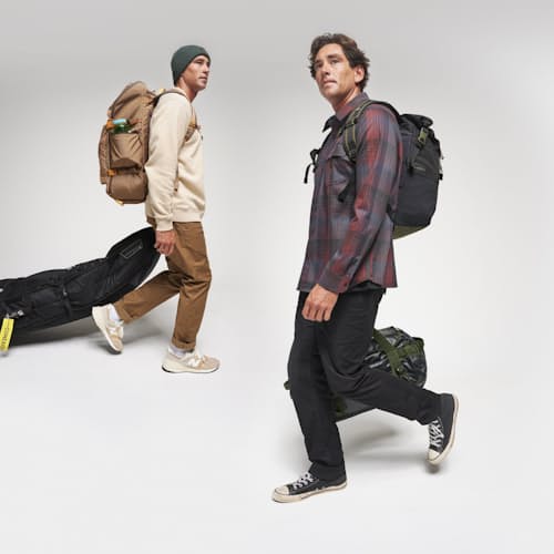 on model image of Layover Pro Traveler Pant
