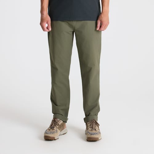 on model image of Layover Pro Traveler Pant