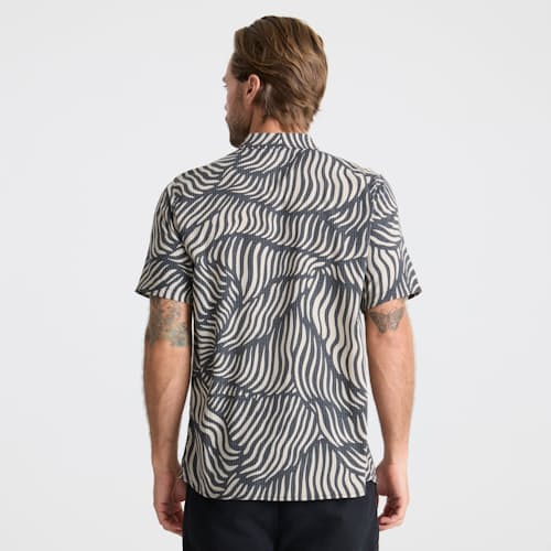 on model image of Bless Up Short Sleeve Shirt