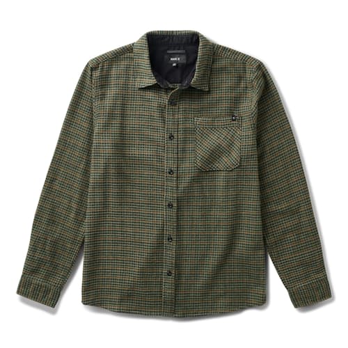 laydown image of Crossroads Flannel Shirt