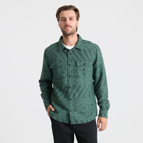 on model image of Nordsman Jacquard Shirt