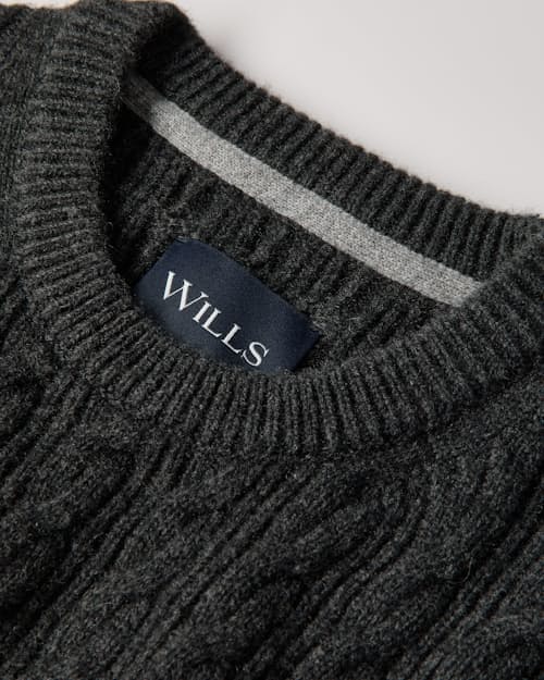 lifestyle image of EasyCash Cable Knit Sweater
