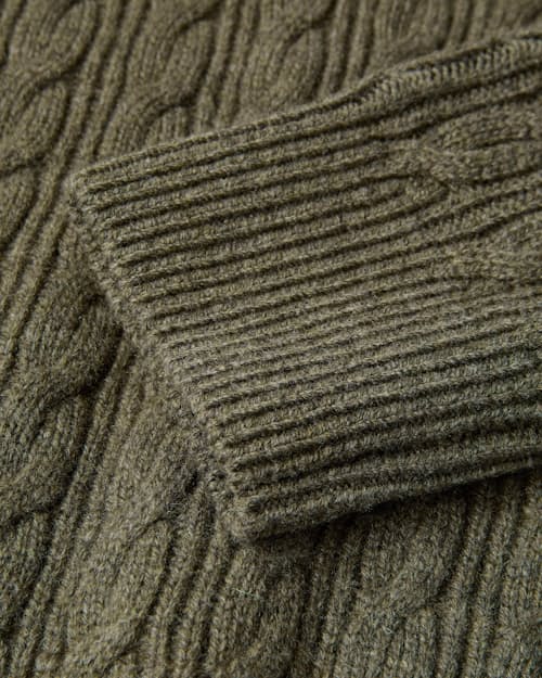 lifestyle image of EasyCash Cable Knit Sweater
