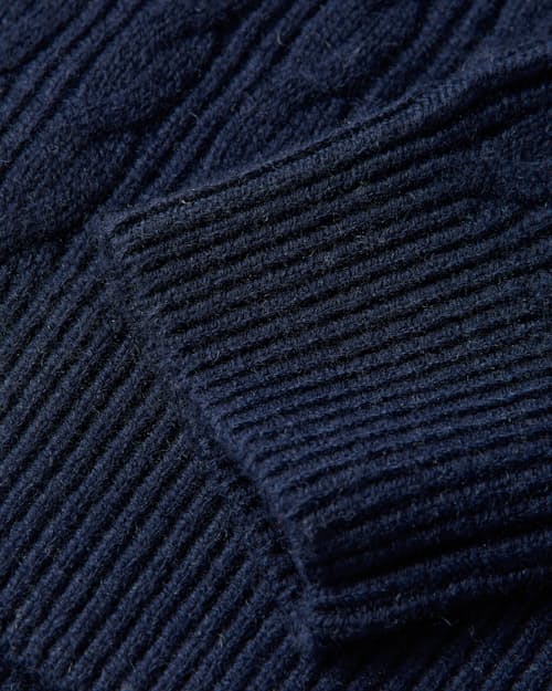 lifestyle image of EasyCash Cable Knit Sweater
