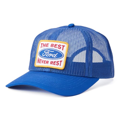 laydown image of The Best Never Rest Full Mesh Snapback
