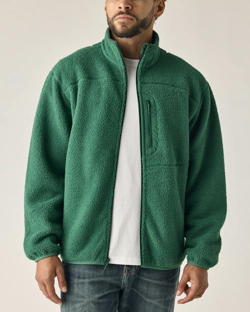 on model image of Tahr Fleece Jacket