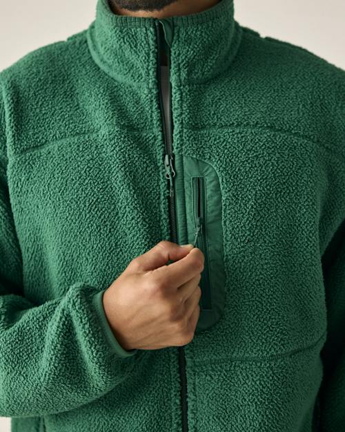 on model image of Tahr Fleece Jacket