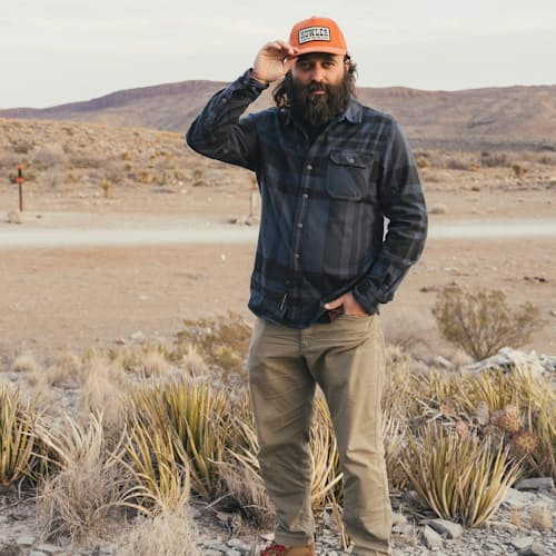 lifestyle image of Harkers Flannel