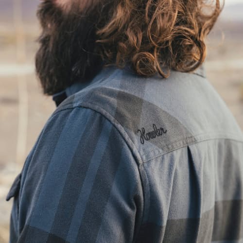 lifestyle image of Harkers Flannel