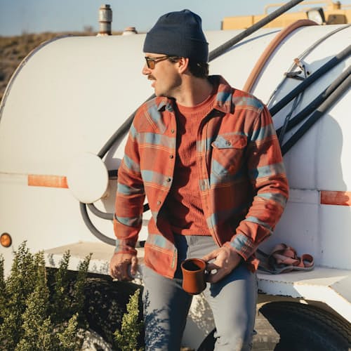 lifestyle image of Harkers Flannel