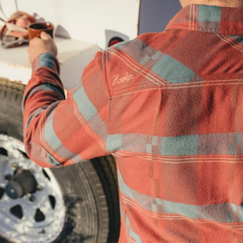 lifestyle image of Harkers Flannel