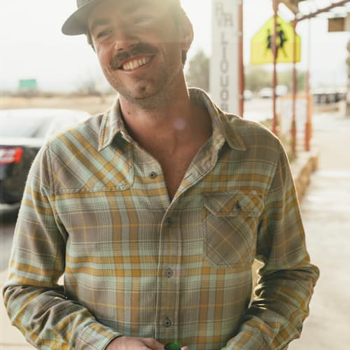 lifestyle image of Harkers Flannel