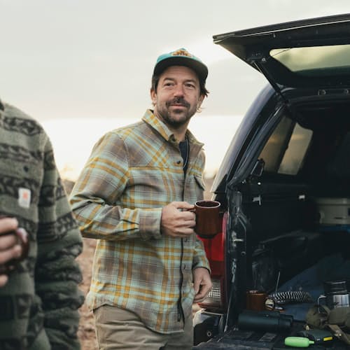 lifestyle image of Harkers Flannel