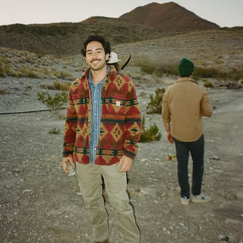 lifestyle image of Alleghency Fleece Overshirt