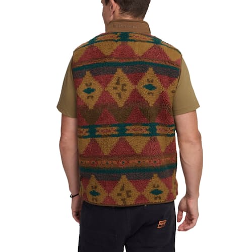 on model image of Chisos Fleece Vest