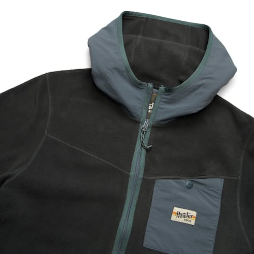 laydown detail image of Free Range Fleece Hooded Jacket