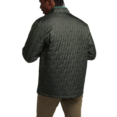 on model image of Voltage Quilted Jacket